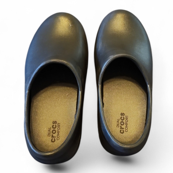 CROCS Women's Neria II Pro Work Clog Relaxed Black Size 6 - Picture 4 of 7